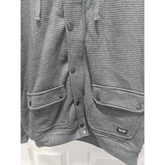 Vintage Y2k ZOO YORK Zip-Up Hoodie Men's L Skateboard NYC - Picture 3 of 6